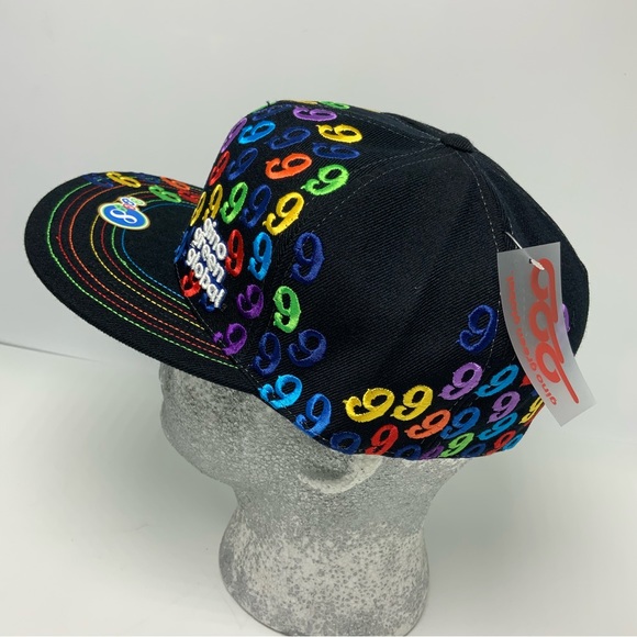 Gino Green Global Black Multicolor 59FIFTY Hat - Picture 2 of 5